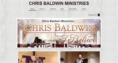 Desktop Screenshot of chrisbaldwinministries.com