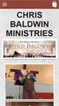 Mobile Screenshot of chrisbaldwinministries.com